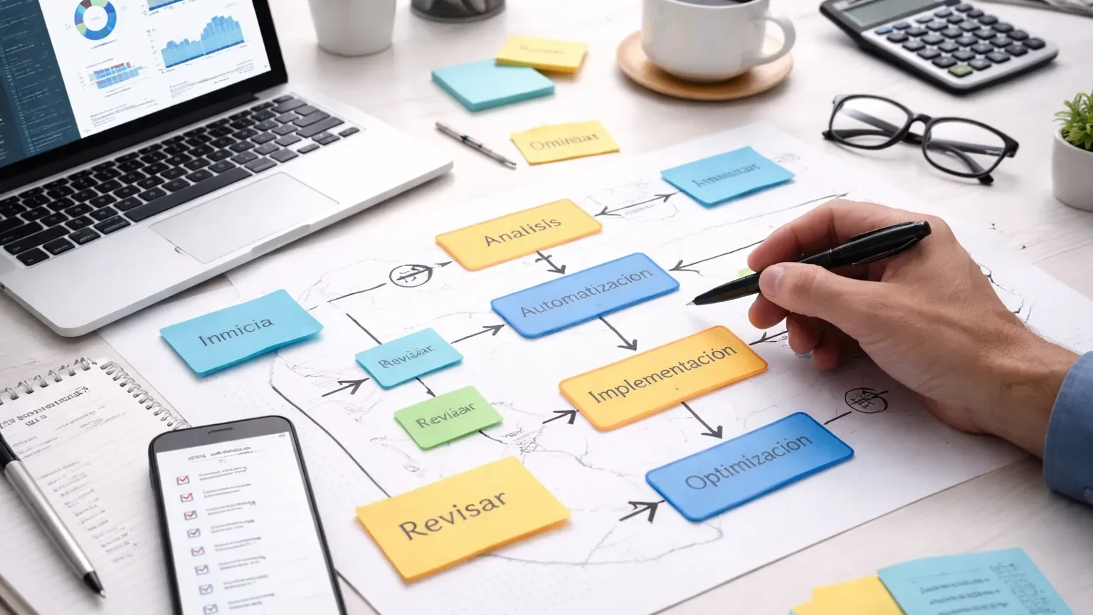 Proceso de automatización y digitalización de procesos para pymes